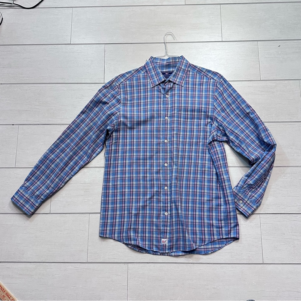 Vineyard Vines Men's Multicolor Plaid Shirt